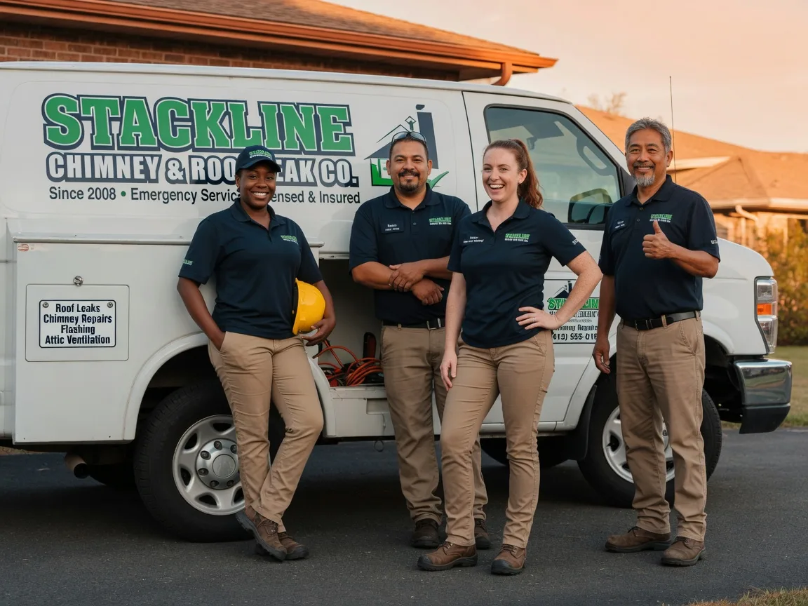 Chimney flashing repair company in Rockville, IN